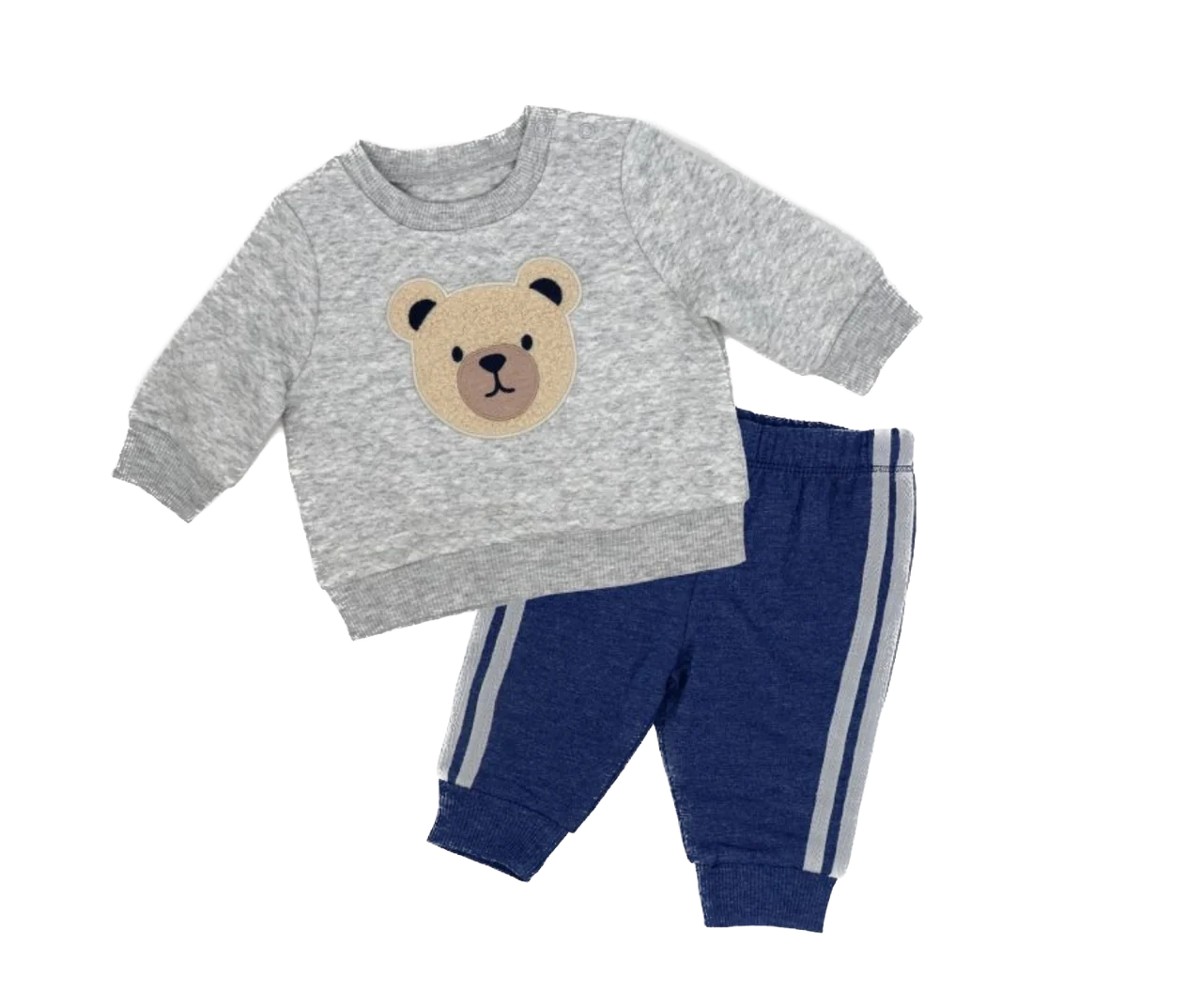 Cozy Bear 2-Piece Fleece Jogger Set
