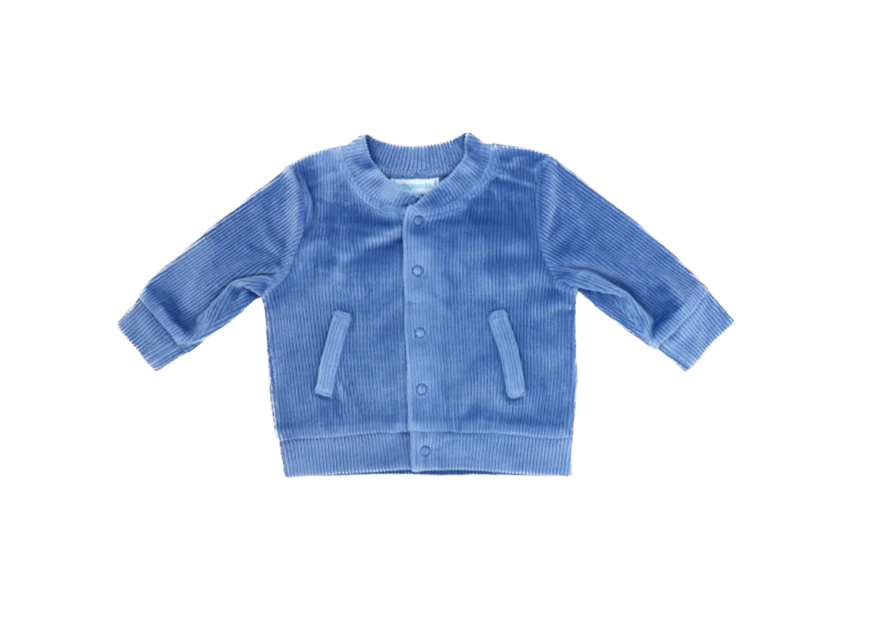 3-Piece Ribbed Velour Varsity Set — photo 3