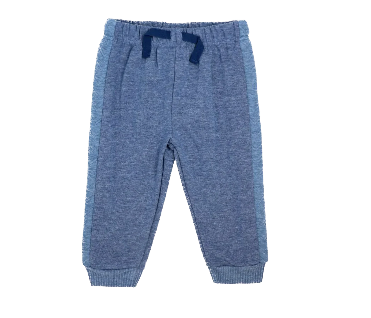 Blue Hooded 2-Piece Quilted Jogger Set — photo 3