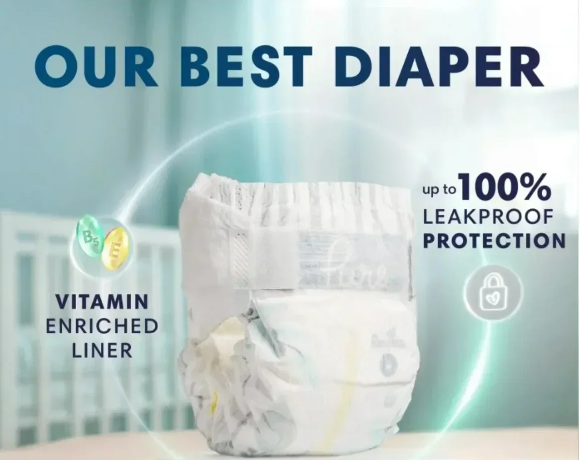 Pampers Pure Diapers | Size 2 (74 ct) — photo 3